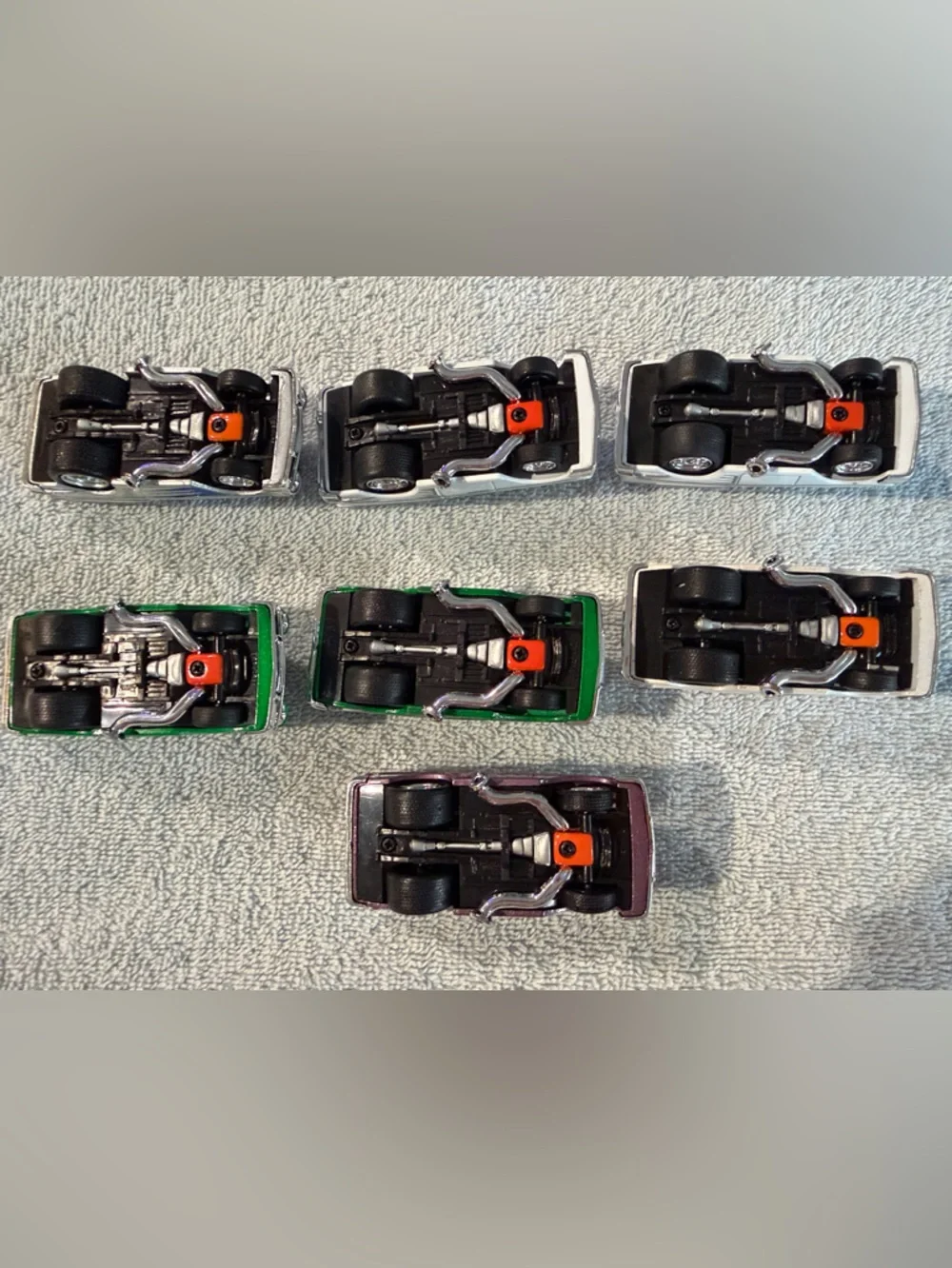Muscle Machines Chevrolet Chevy Impala Die-Cast Car Toy Set of 7 Collection